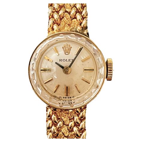 vintage womens rolex gold|14k gold rolex.